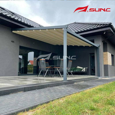 Retractable Roof Pergola Motorized For Effortless Operation And Maximum Durability