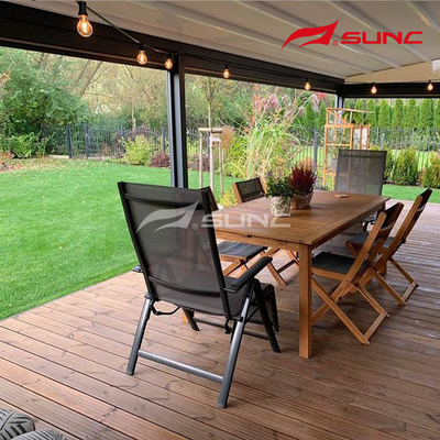 Retractable Roof Pergola Motorized For Effortless Operation And Maximum Durability