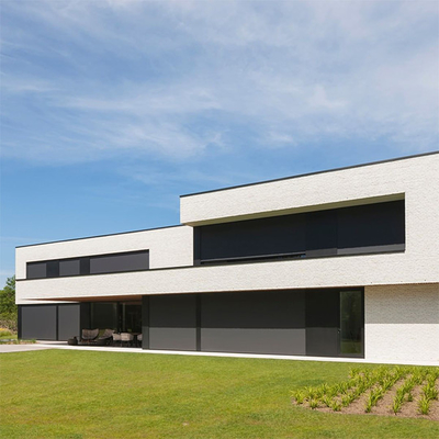 100% Openness Factor Outdoor Zip Track Blinds Perfect For Outdoor Residential Or Commercial Spaces