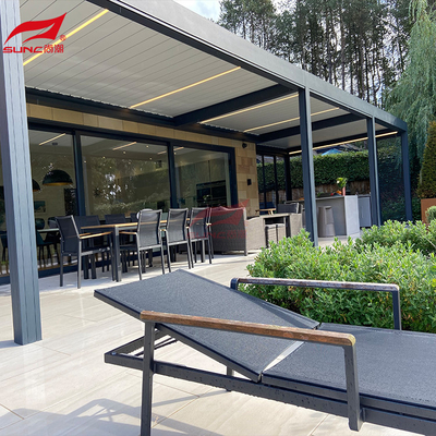 Bioclimatic Garden Buliding Aluminum Pergola Waterproof ​