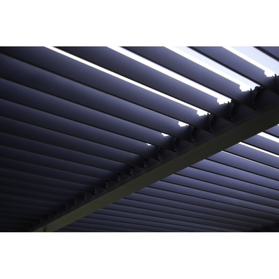Gazebo Louver Aluminum Pergola Aluminum Outdoor Manual Pergola Windproof