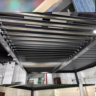 3x6m Aluminium Alloy Manual Louvered Pergola Outdoor Waterproof Garden Building Gazebo