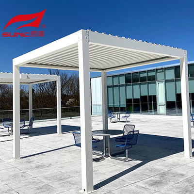 Garden Motorized Aluminum Pergola Balcony Outdoor Bioclimatica Waterproof