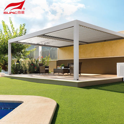Motorized Aluminum Pergola With Remote Control