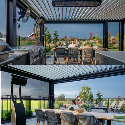 Alüminyum Pergola ve Duvar Montajlı Alüminyum Pergola Çember Çubuğu