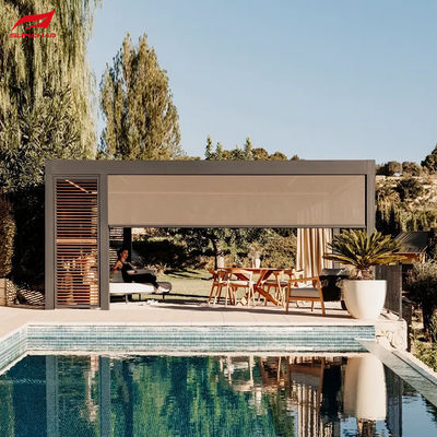 Alüminyum Pergola Motorlu Alüminyum Pergola ile En İyi Bahçe Tasarımı Çözümü