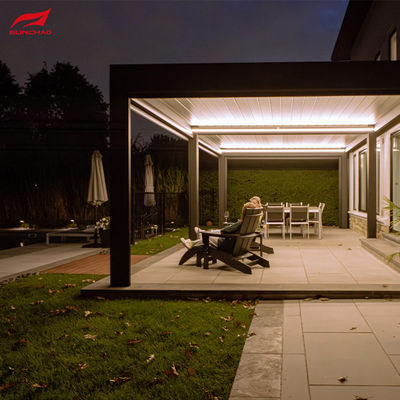 Customized Color Aluminum Round Rod Aluminium Pergola for Your B2B Needs