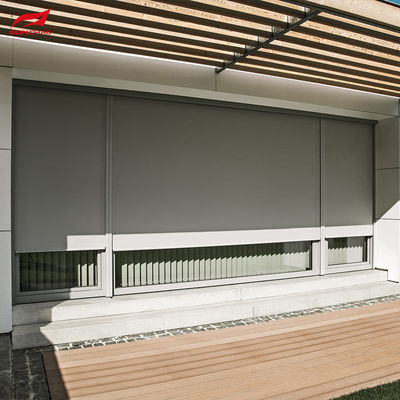 Maximize Your Outdoor Space with Exterior Windblock Shades Waterproof Zip Track Function Max Size 6 M Height