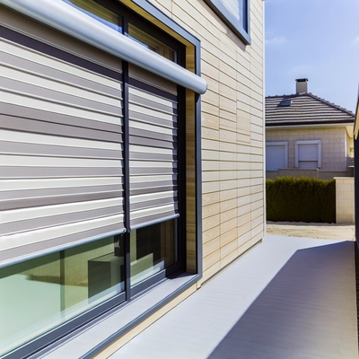 Outdoor Residential Or Commercial Zip Track Blinds Are the Perfect Window Covering Solution with Fabric and More