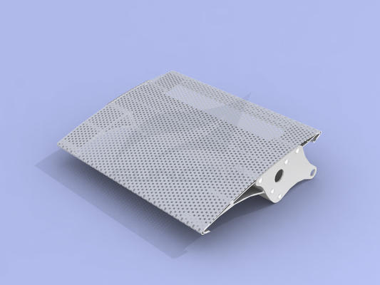 School Skylight Louver System Thickness 1.0~3.0mm Interior Bright Environment Proof