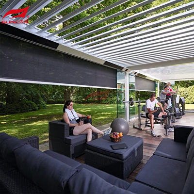 Bioclimatic Garden Buliding Aluminum Pergola Waterproof ​