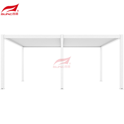 Gazebo Louver Aluminum Pergola Aluminum Outdoor Manual Pergola Windproof