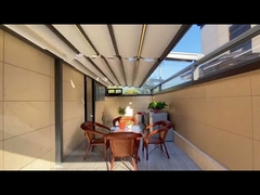 Garden Retractable Roof Pergola Sun Protection