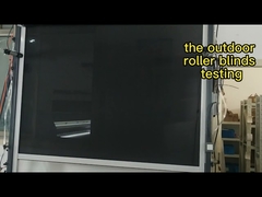 outdoor roller blinds test