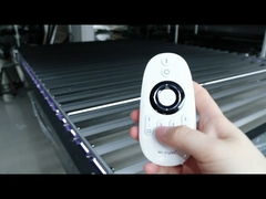 Motorized Aluminum Louvered Roof Led Light Rodent Proof Swimming Pool