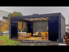 Aluminium pergola video 1015