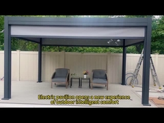 Aluminium pergola video 1015