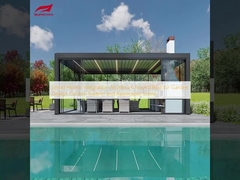 Smart Home Integration Aluminium ronde staaf voor tuinontwerpcontrolesysteem en toepasselijke scène