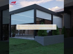 30% オープンな要素 シープ・トラック・ブラインド スタイリッシュでモダンな空間