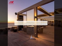 Wandmontage of vrijstaande installatie van aluminium geperforeerd plaat voor tuinontwerp